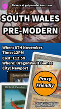 November Pre Modern Ticket 8TH November
